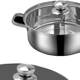 Single Bottom Hot Pot 304 Stainless Steel Mandarin Duck Pot Double Compartment Household Clear Soup Pot Gas Induction Cooker Universal