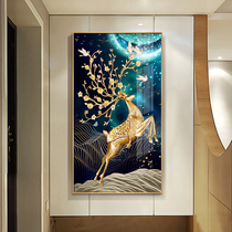 Diamond painting finished elk full of diamond embroidery diamond embroidery 2020 new restaurant masalt vertical drawing