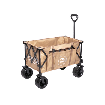 Super load-bearing camping cart large capacity foldable
