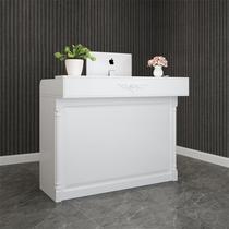 Cash register counter simple modern shop small bar clothing store supermarket convenience store beauty salon shop front desk