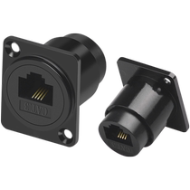 Telephone CAT3 docking dual-way 86 panel wall plug installation RJ11 socket round TELD type module