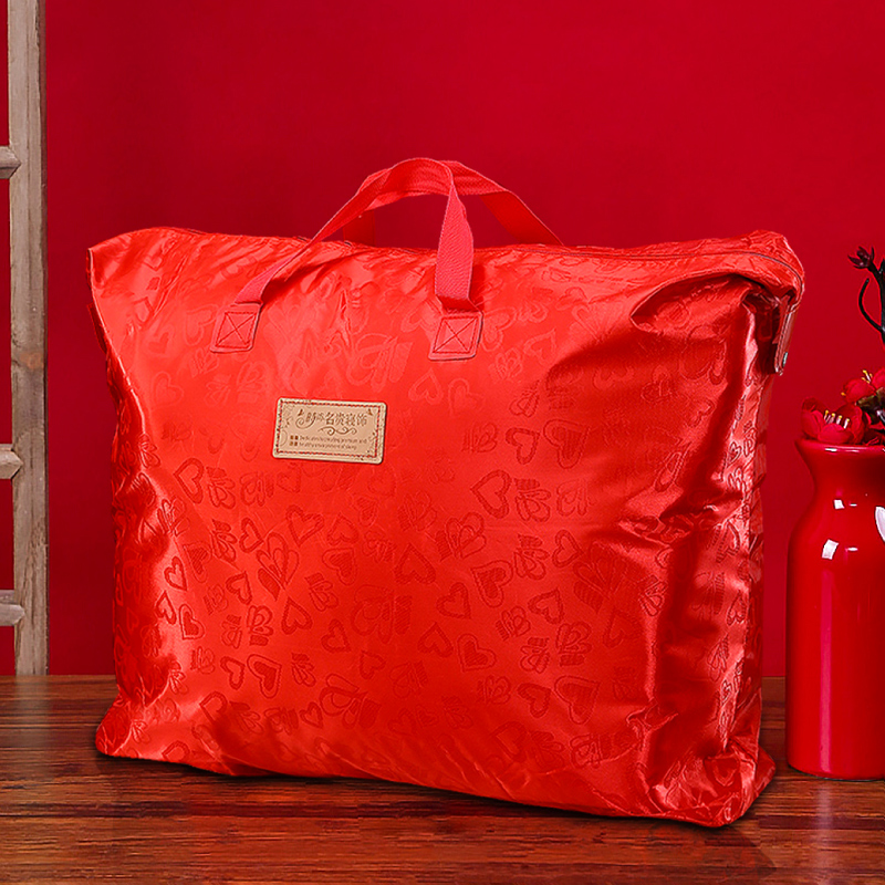 Wedding Cotton Quilted Bag Clothing Quilted Clothes Bag Woman out of marriage Hebridesmaid's family accompanied by wedding wedding celebration supplies wrap cloth