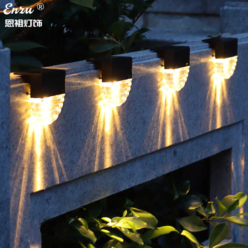NEW SOLAR LIGHT WASH WALL LIGHT DEW TABLE LAMP LIGHT AND STEP LAMP STAIRS LIGHT WALL LAMP YARD WALL LAMP COURTYARD LAMP-TAOBAO