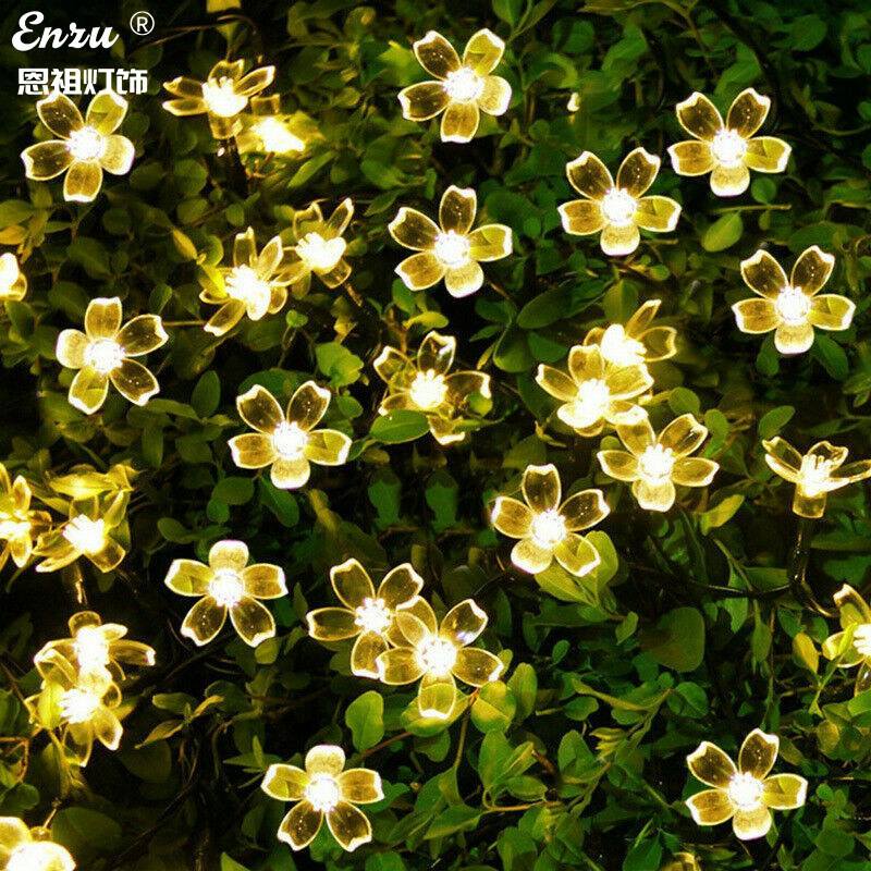 Atmosphere lights outdoor solar lights with string lights tree lights landscape lights garden lights decorative lights hanging tree light strings