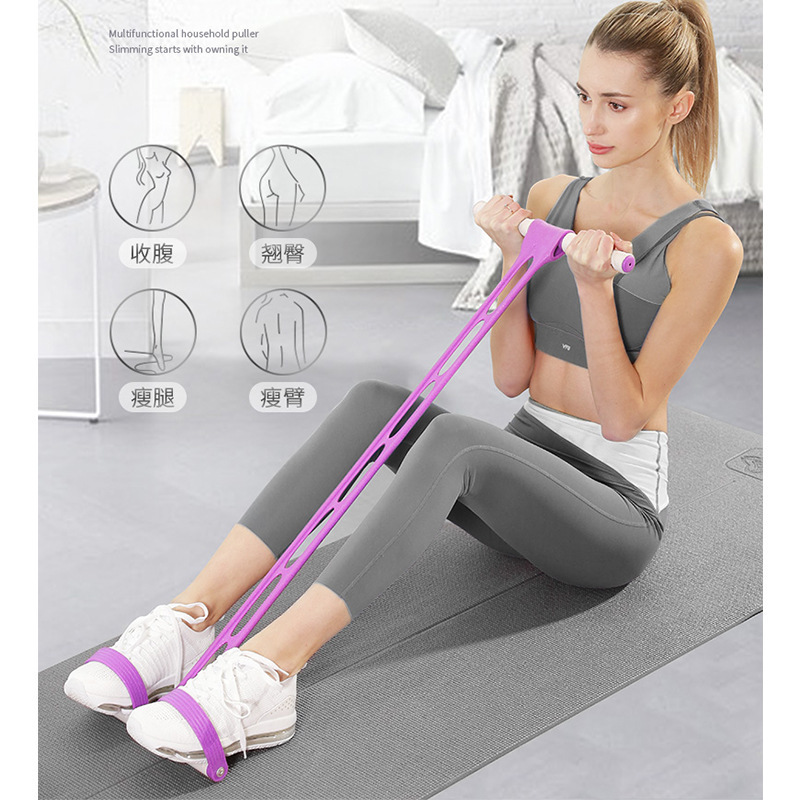 Pedal puller home fitness auxiliary training rope god equipment thin belly female weight loss sit-up yoga device