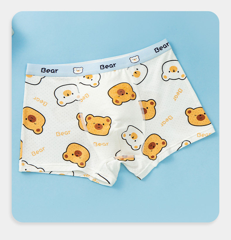 Children's Underwear Summer Thin Boy Ice Silk Boxer Modal Children's Children Baby Boy Boxer Shorts — 22