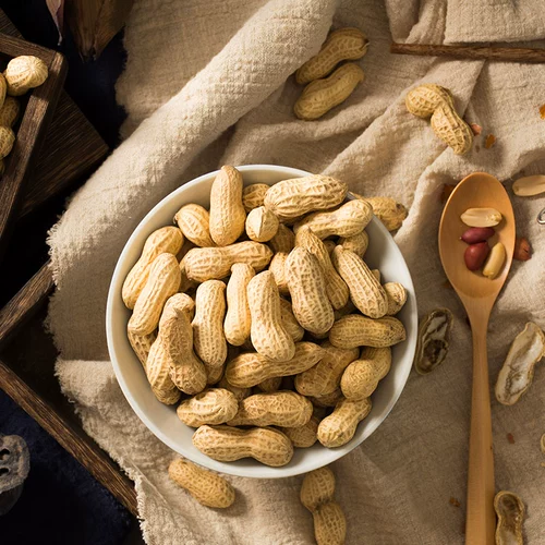 Аромат молока арахис 500GX1 мешки для закусок Специальная приготовление пищи с арахисом раковины 1 кот. Случайная закуска еды