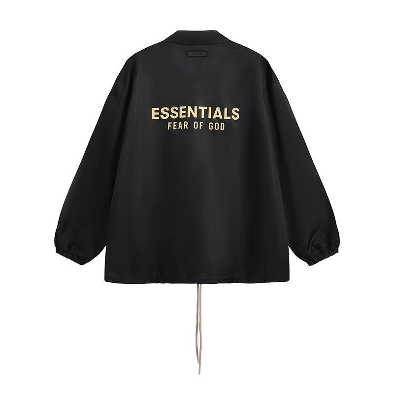 Двухниточная одежда FEAR OF GOD ESSENTIALS 23FW облачная серия модная куртка свободная ветрозащита куртка FOG