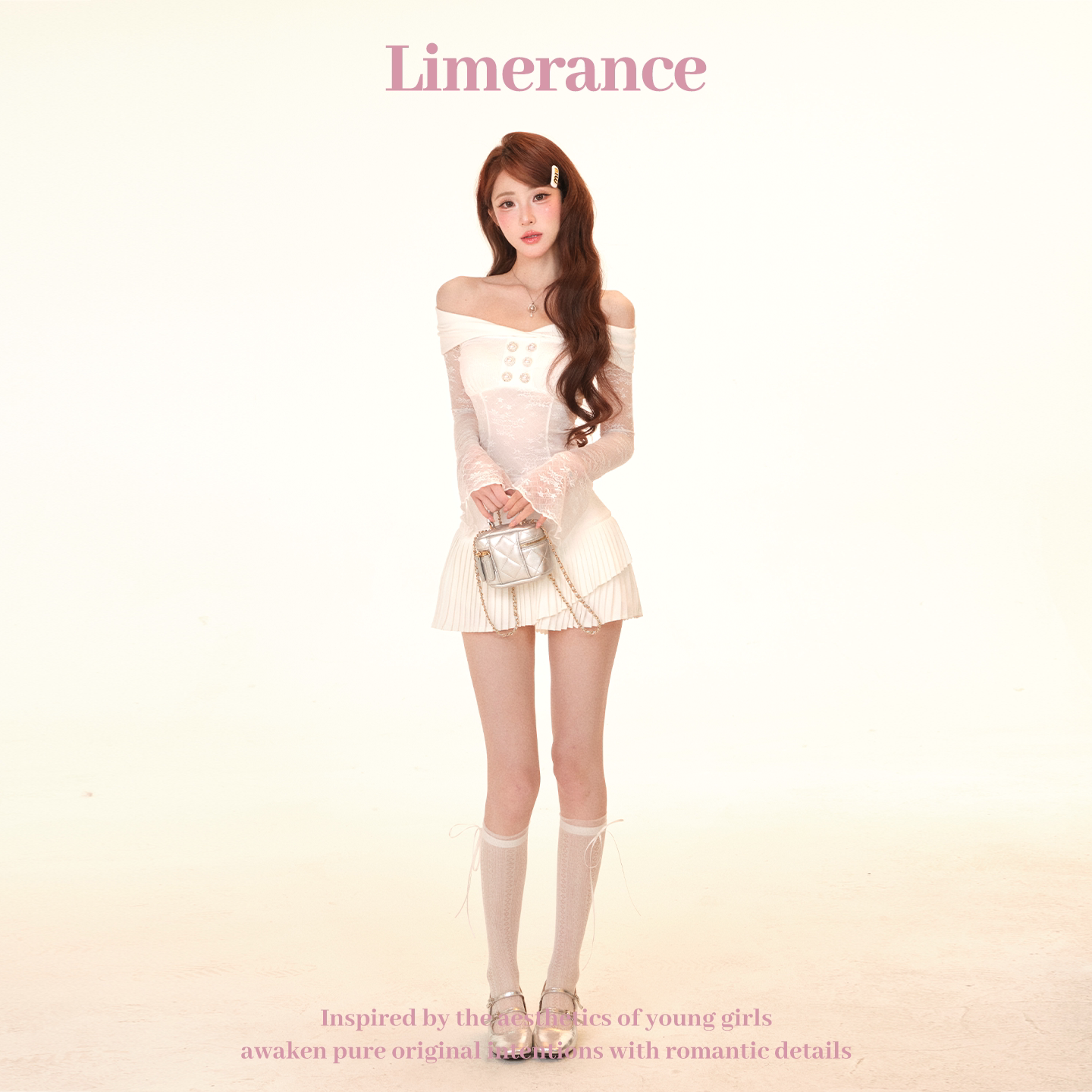 Limerance レース オフショルダー セットアップ