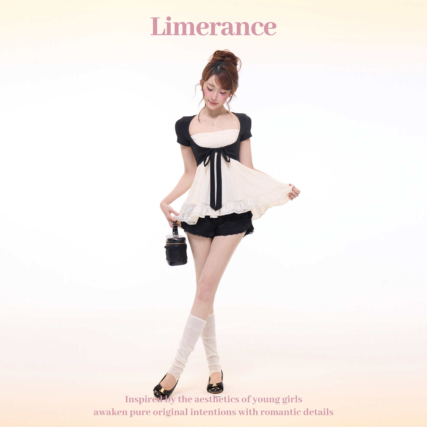 Limerance リボン レース セットアップ