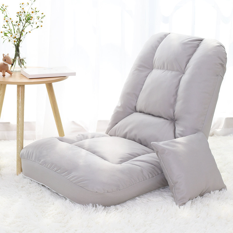 Lazy sofa Japanese-style tatami balcony bay window back chair foldable dormitory bed gaming chair net red