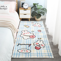 Minima Cute Carpet Bedroom Living Room Children Room Home Bedside Strip Crawl Bed Front Thickened Water Washout Mat