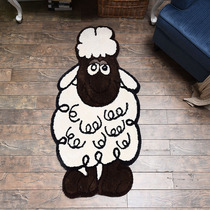 Children lovely room Carpet bedroom Living room Living room Tea Table Nordic Tatami thickened Sleeping cartoon Little Sheep mat