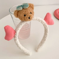 Белый ободок, с медвежатами