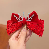 Блестки для ногтей с бантиком, 12см, 6см