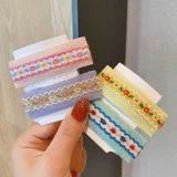 Ткань, детская заколка для волос, милый аксессуар для волос, кружевное платье, в корейском стиле, популярно в интернете