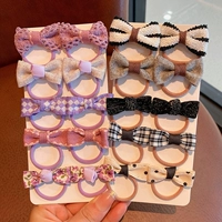 Сиреневый черный модный комплект ручной работы