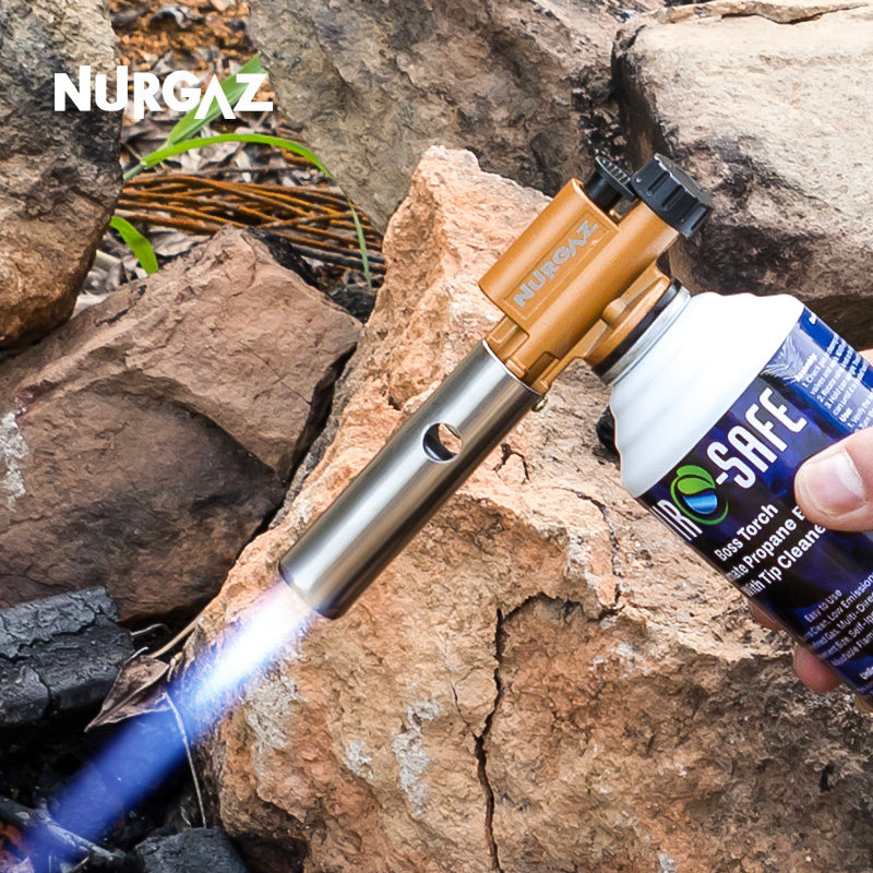 Musket burning pig hair spray gun head full copper tube flame welding gun baking igniter soldering iron blowtorch welding moxibustion high temperature