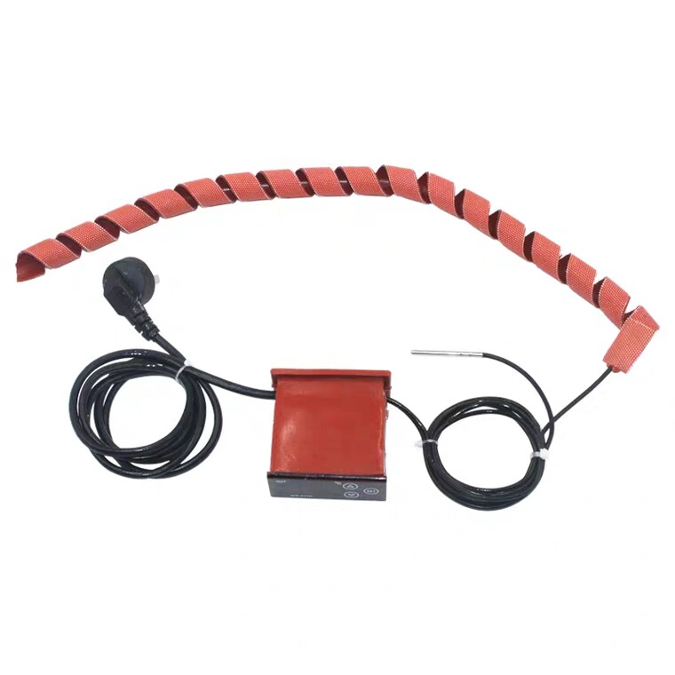 Twist-type heating belt with temperature control external heating plate spiral electric heating belt natural roll syringe syringe heating sleeve