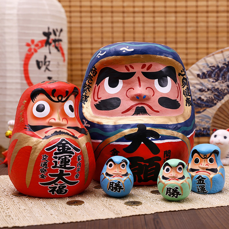 Jinshi workshop Damo Swing Japanese sushi storeopens creative giftsHome Xuanshu Open store decoration