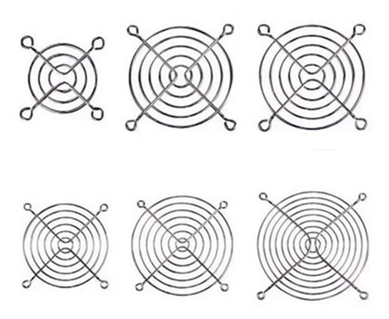 4CM 5CM 6CM 7CM 8CM 9CM 12cm metal stainless steel wire fabric protection dust fan Guard