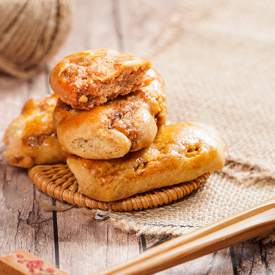 板樟堂广东鸡仔饼300g正宗老式小吃饼干广式下午茶点心零食盒装