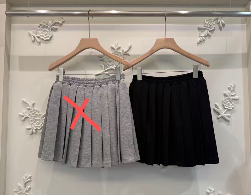 Xh Korean Girl's Korean Purchasing Agent 2026 Summer Solid Color Elastic Waist Pleated Skirt for Women Be0617 Xh Korean Girl's Korean Purchasing Agent 2026 Summer Solid Color Elastic Waist Pleated Skirt for Women Be0617