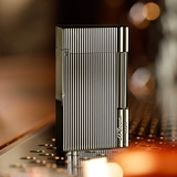 S.T.Dupont France Import Du Peng Daza Lighbor Series Gatsby Gatsby Gatsby Metal Elastic Silver Vertical