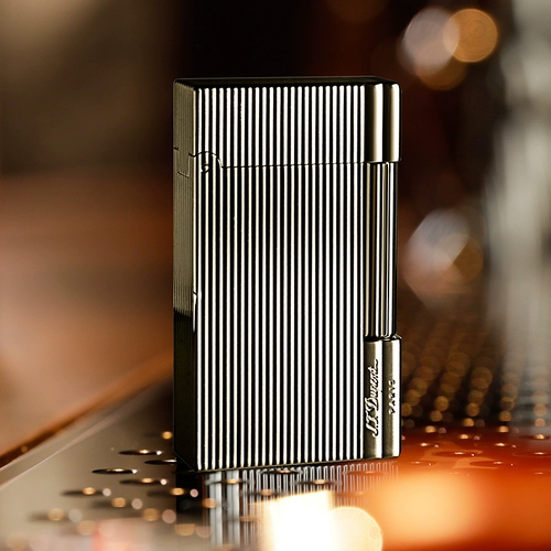 S.T.Dupont France Import Du Peng Daza Lighbor Series Gatsby Gatsby Gatsby Metal Elastic Silver Vertical