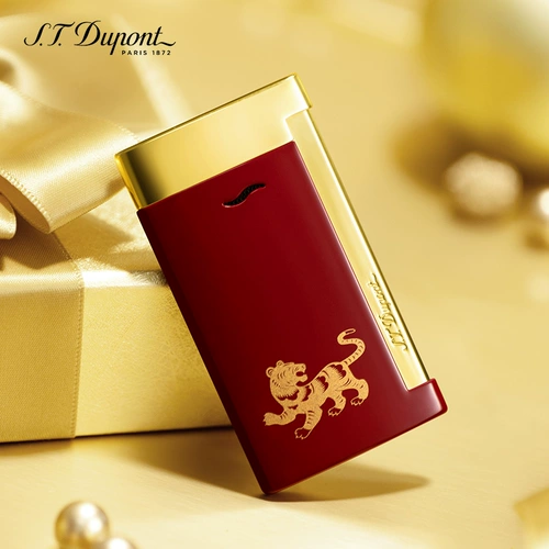 S.T.Dupont French Du Peng Daza Легкий подлинный китайский год Slim7 Zodiac Tiger Надувные ветроизрезости
