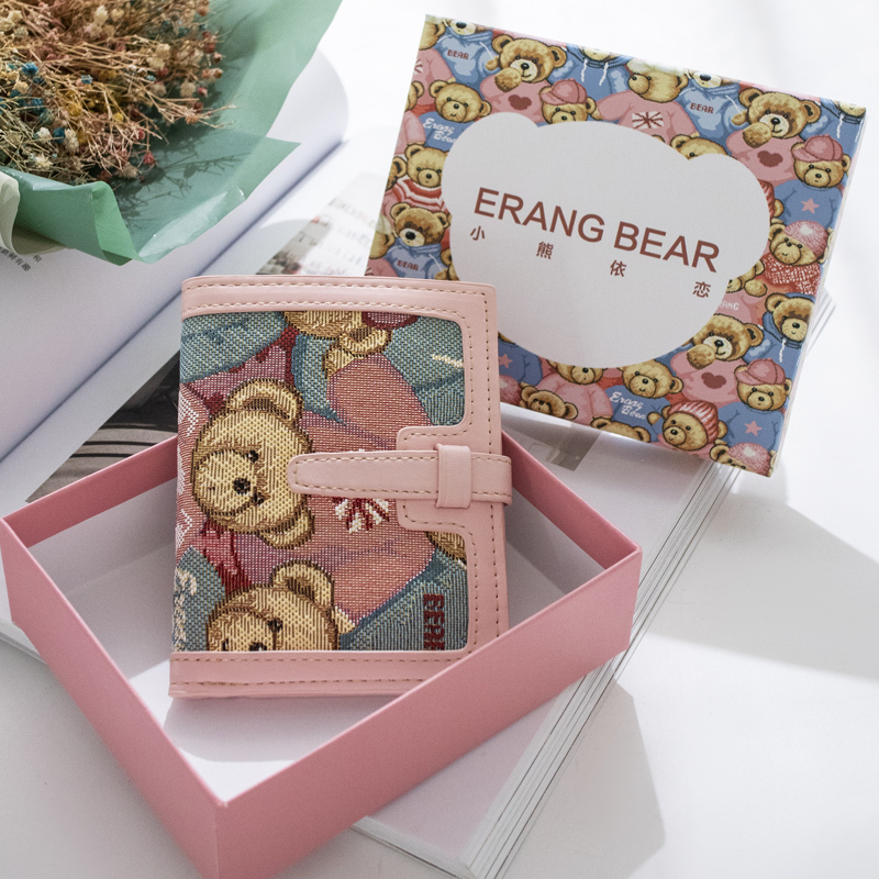 Winnie the Pooh Bag, High-Looking and Exquisite Multi-Card Slot Wallet for Women, Cute Cartoon Versatile Canvas Coin Purse Gift Box Set Winnie the Pooh Bag, High-Looking and Exquisite Multi-Card Slot Wallet for Women, Cute Cartoon Versatile Canvas Coin Purse Gift Box Set