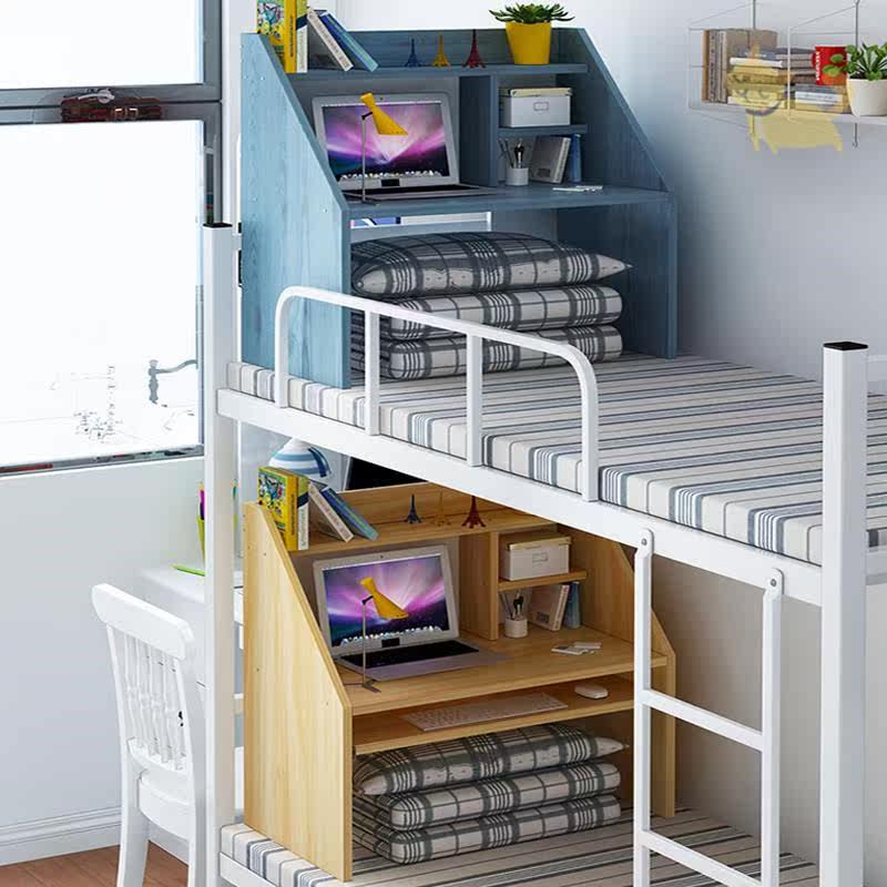 Dormitory upper bunk storage wardrobe bedside bookcase storage cabinet put clothes bed storage lower bunk students