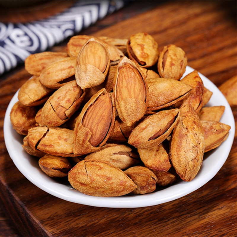 New shell cream - taste Badan wood 500g canned nuts bulk hands peach - dried fruit pregnant snack