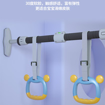 Children and students home indoor long stretching exercise gymnastics fitness rings 2024 new door bar childrens rings