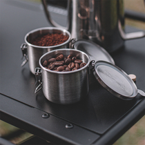 Snow Wire Battalion Kinox KiKnox Outdoor Camping Picnic Coffee Seasoning Ingredients Stainless Steel Sealed Moisture Protection Box