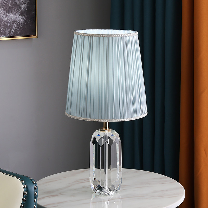 Moso Atmosphere Minima Modern Bedroom Crystal Table Light Bed Head Lamp Eurostyle Lavish Romantic Bedroom Luminaire High Quality