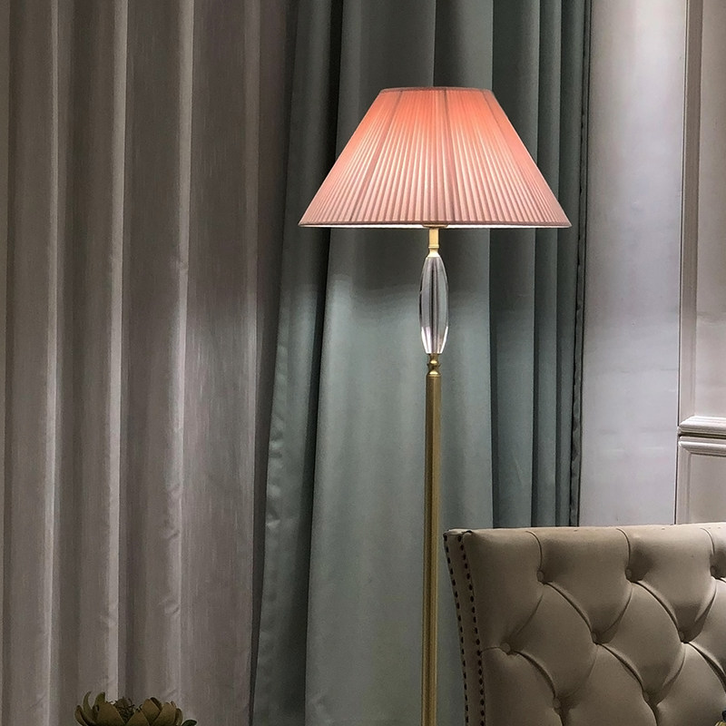 Living Room Sofa Pink Floor Lamp Bedroom Modern Buried Light Hotel Folk Sleeping Light Lavish Vertical Wall Corner Lamp Brief modern