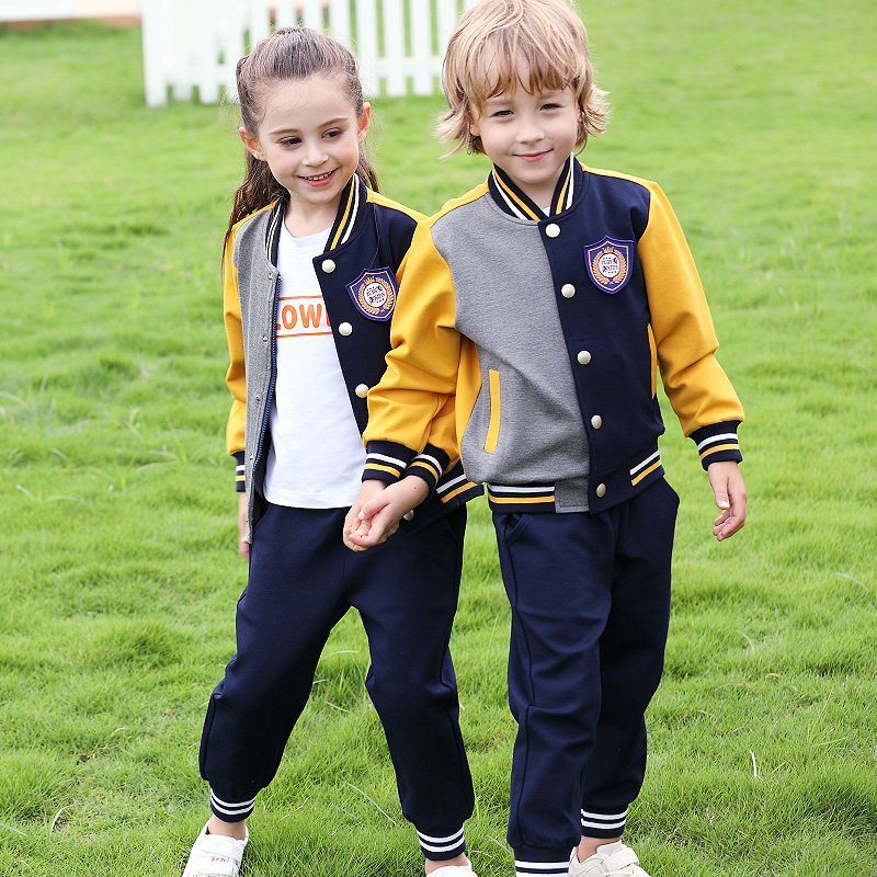 Kindergarten Garden clothes Chunqiu Shipments of the men and women Primary school uniforms Three sets of CUHK Tong Yinglun Wind class clothes