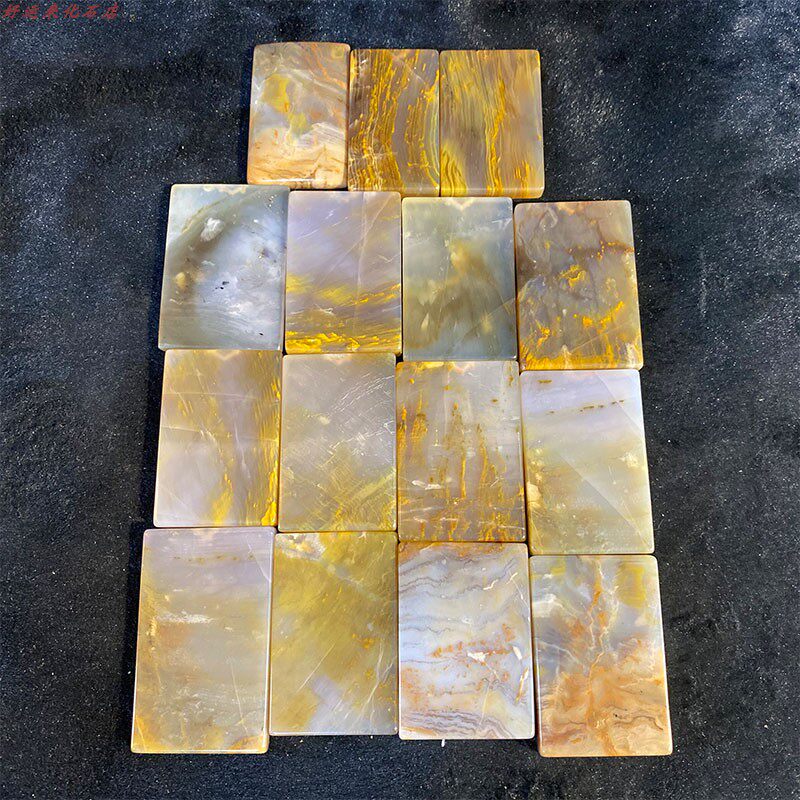 Flawless Pine Liaoxi Chaosai Chaoyang North Ticket Western official Shuified jade Ping An unraucated jade pendant collection to play the game