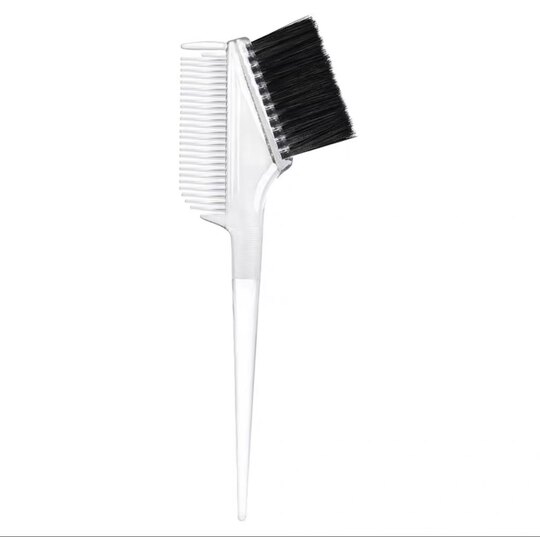 VIC+ Hair Salon Technician's Special Fine Bristle Transparent Hair Brush Non-Slip Hair Salon Oil Brush Inverted Film Care Brush