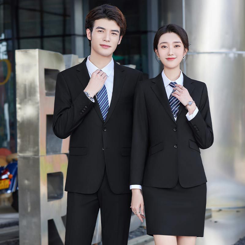 定制商务双扣西服套装：银行售楼销售业务西装制服，结婚新郎伴郎礼服全攻略！