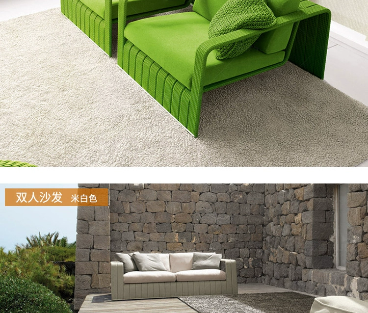 Tùy 
            Chỉnh Sofa Mây Ngoài Trời Biệt Thự Sân Vườn Ngoài Trời Ghế Lười Ghế Bắc Âu Giải Trí Bàn Trà Sân Vườn Ban Công Đồ Gỗ Ngoài Trời