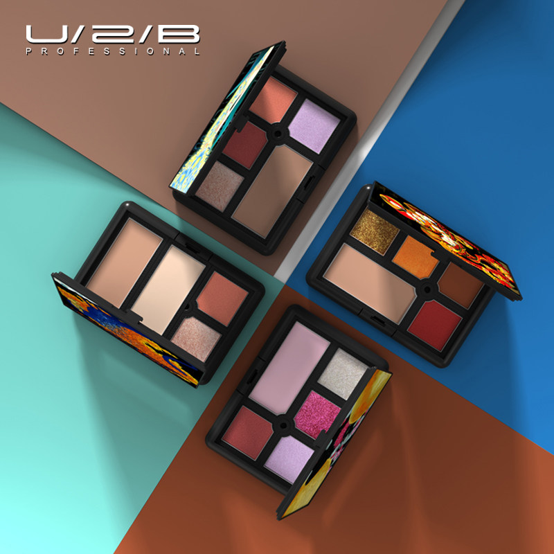 U2B Youtubi makeup MIXMAX makeup disc box repair powder high gloss shadow nose shadow brightening decoration