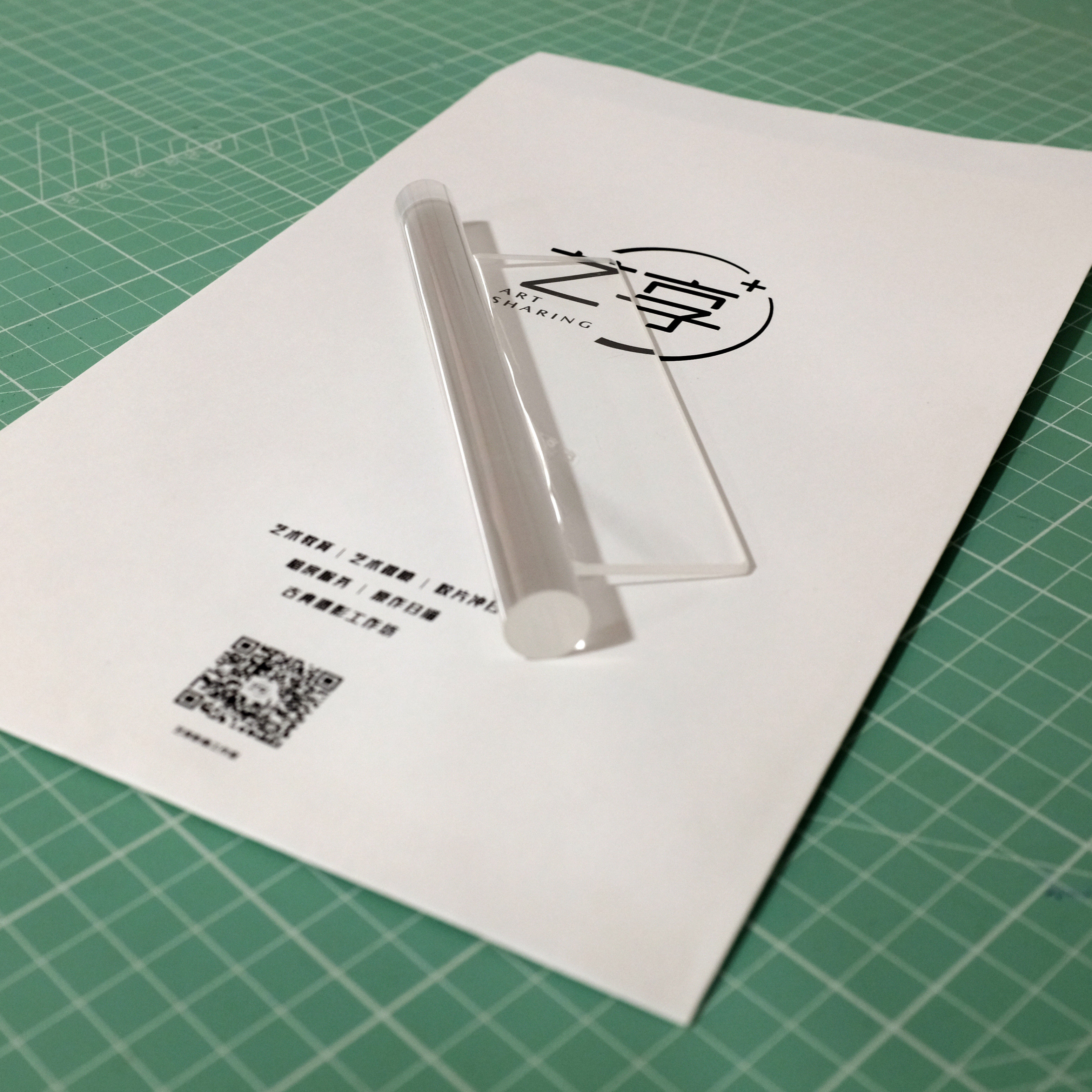 Art Classical Photography Classical Glass Roller Salt Paper Protein Printing Process Use for Coatings