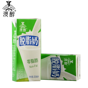 【澳醇】0脂肪脱脂牛奶250ml*24盒