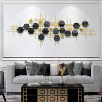 Wrought iron wall ornaments light luxury sofa background wall decorations bedroom living room wall decoration creative metal wall hanging