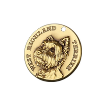Bronze Era Dog Tag Schnauzer Customized Engraving Puppy Anti-Lost Tag Embossed Name Brand Identity Tag Tag Necklace Made of Copper
