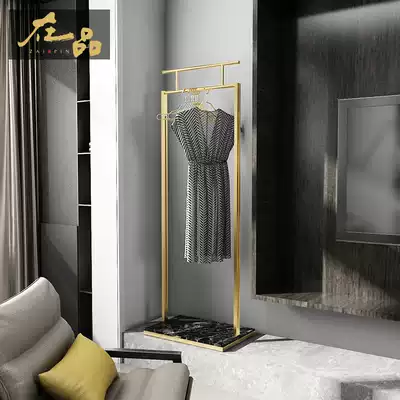 In the product Household floor hanging coat rack Light luxury coat hanger Bedroom corner hanger Marble living room hanger