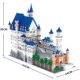 Lz8020 Zhegao Giant New Swan Lake Castle Building Blocks 2025 New Model Level 10 Hell Difficulty Toy