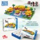 Zhegao Lz8242 Yuanmingyuan Building Blocks Chinese Style Ancient Architecture Assembly Building Block Toys for Boys and Girls Series